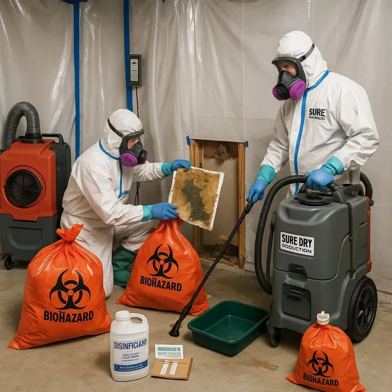 Contaminated Water Handling Protocols process in Forney, TX