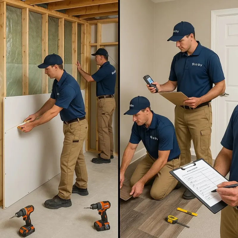Repairs and Reconstruction process in Forney, TX